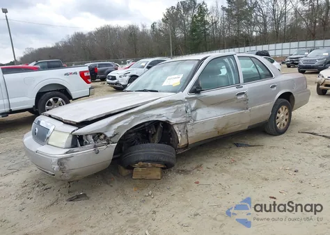 2003 Mercury Grand Marquis Ls z USA, uszkodzony, nr VIN 2MEFM75W93X711902